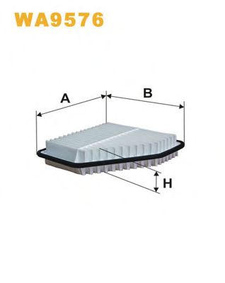 WIX FILTERS wa9576 -  Воздушный фильтр